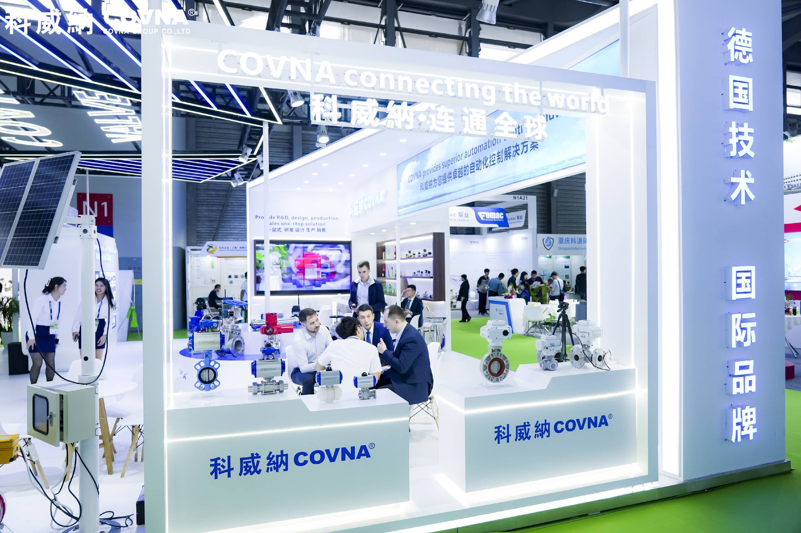 直擊展會現(xiàn)場|科威納COVNA再“縱橫馳騁”中國環(huán)博會上海站！